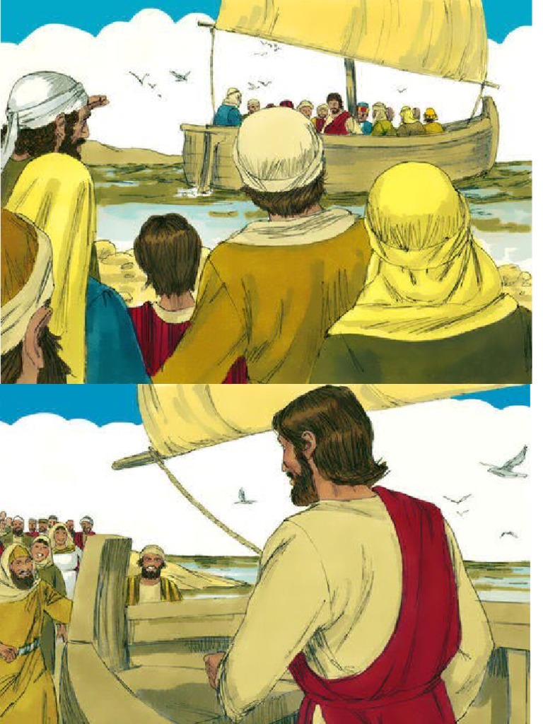 Jesus Feeds 5000 Pe0ple Visual | PDF