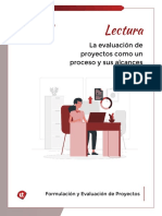 Evaluación de proyectos: proceso, alcances y niveles de desarrollo