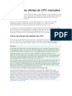 Cómo funcionan las ofertas de CPC manuales en Google Ads