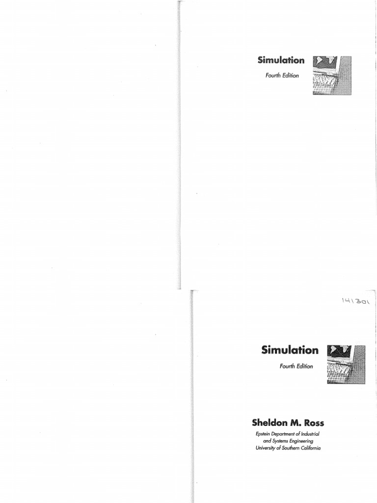 Sheldon Ross Simulation 4th Edition Estadistica Manual Pdf
