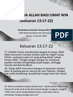 Providensi Allah bagi umat-Nya