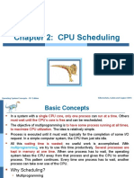 Chapter 2: CPU Scheduling: Silberschatz, Galvin and Gagne ©2018 Operating System Concepts - 10 Edition