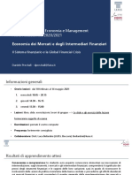 Laurea Triennale in Economia e Management Anno Accademico 2020/2021