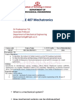 Mechatronics Module 1 Notes