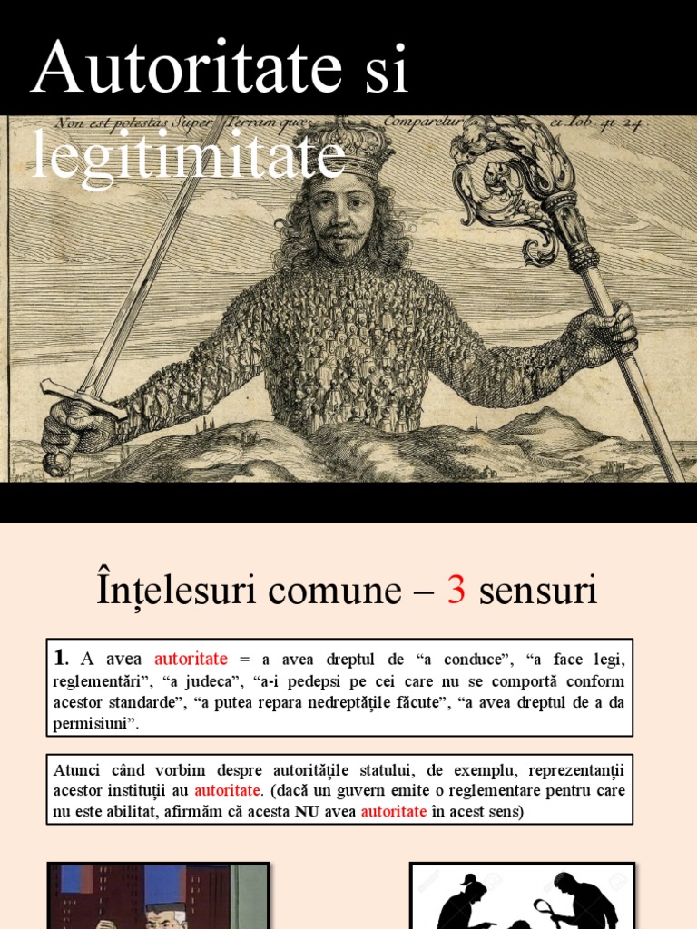 Autoritate Și Legitimitate | PDF