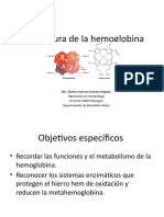 Estructura de La Hemoglobina