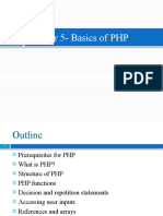 Basics of PHP Functions, Arrays, and Database Manipulation