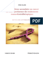 revvue de +++++litterature Lymphoedeme_cancer_du_sein_traitements_MK