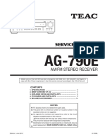 TEAC AG790 Manual Servico