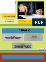 Derecho Notarial - Decima Quinta Semana - 2023