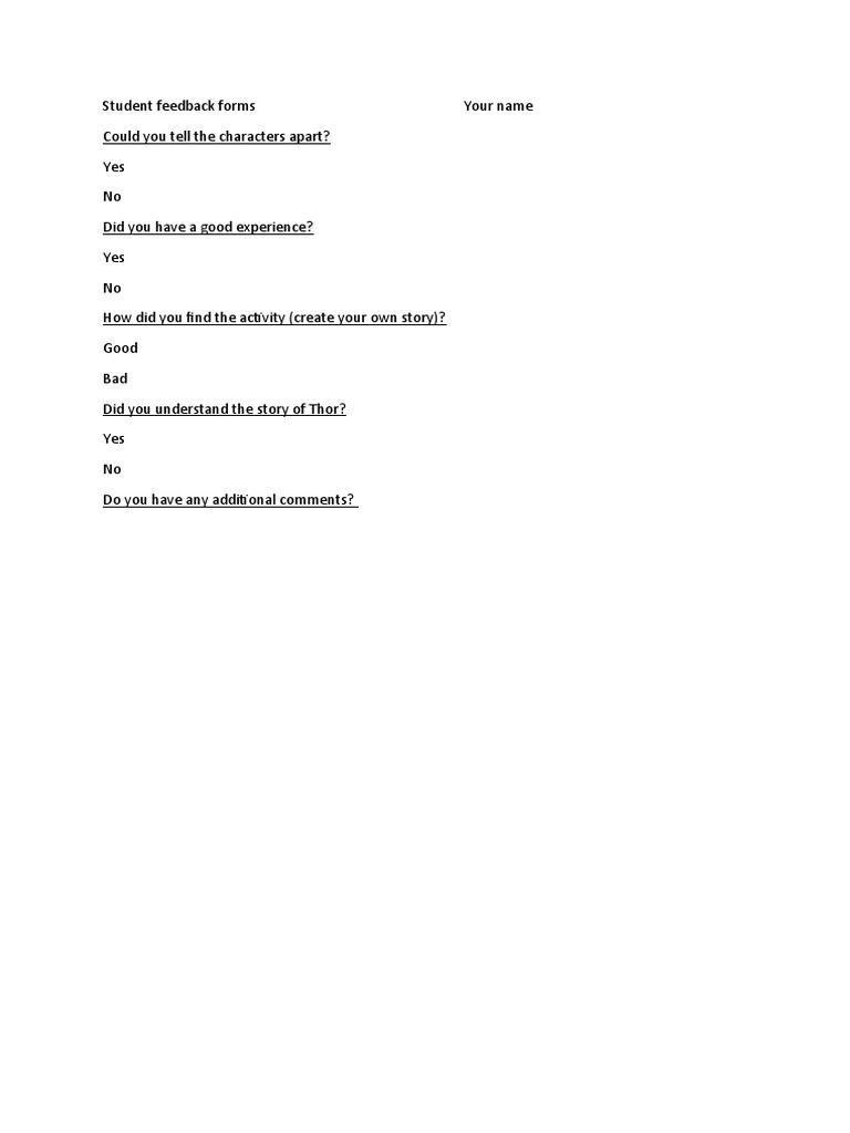 student-feedback-forms-pdf