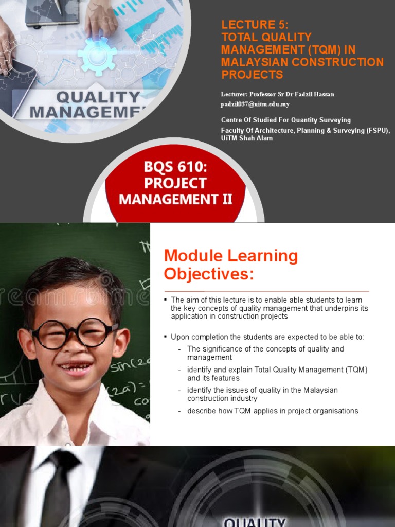 Lecture 5 total quality management pdf performance indicator
