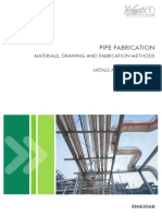 Pipe Fabrication Materials Drawing and Fabrication Methods