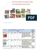 JUEGOS DE MESA Y FUNCIONES EJECUTIVAS