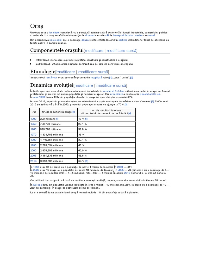 Orasul | PDF