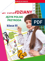 Sprawdziany Jezyk Polski Przyroda Klasa 3
