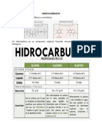 Hidrocarburos SE CLASIFICAN EN: Alifáticos y Aromáticos