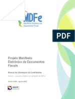 MOC - MDFe - Anexo I - Leiaute e Regras Validação - v3.00b