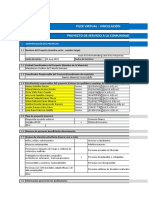 Perfil de Proyecto - Estudiante