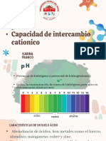 PH - Capacidad de Intercambio Cationico