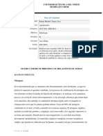 Macro y Micronutrientres y Su Relación en El Suelo