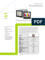 Paperless Graphic Recorders: Specification Sheet