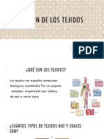 Funciones de Los Tejidos