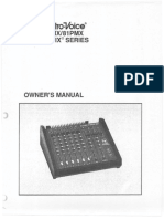 61PMX and 81PMX Owners Manual
