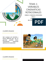 Tema 1 Variables Cinematicas Rotacionales