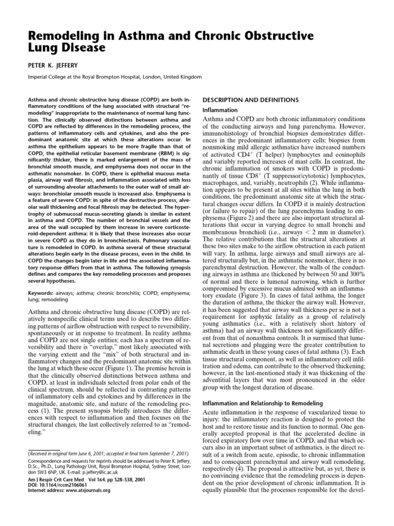 Ajrccm.164.Supplement 2.2106061 | PDF | Respiratory Tract | Chronic ...