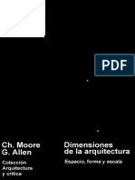 (Moore, Charles & Allen, G.) Dimensiones de La Arquitectura. Espacio, Forma y Escala