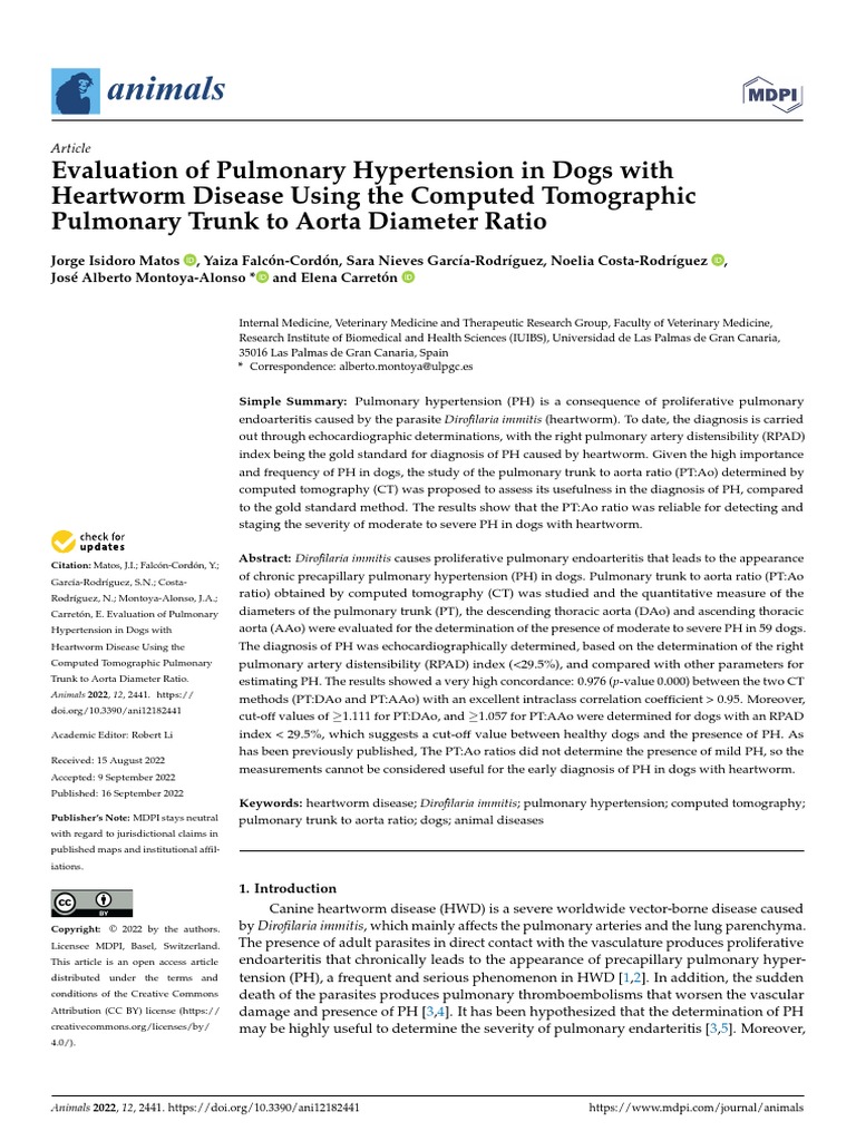 Animals 12 02441 v2 PDF Receiver Operating Characteristic