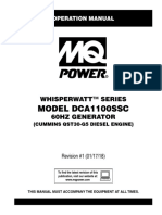 DCA1100SSC Rev 1 60 HZ Op Manual