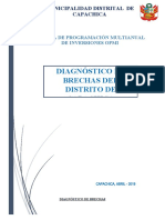 Diagnostico de Brechas M.D. Capachica