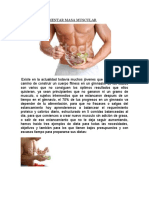 Dieta para Aumentar Masa Muscular Javicho Fit PDF
