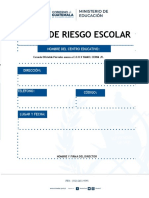 PLAN DE RIESGO ESCOLAR 2022 Actualizado