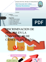 I.F Orga - Descriminacion de Precio