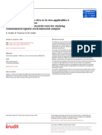 Essais de Génotoxicité in Vitro Et in Vivo Applicables À L'environnement Hydrique Contaminated Aquatic Environmental Samples