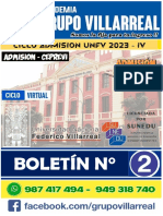 Boletin N°2 Admisión 2023 Iv Virtual