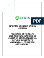 TR-SGB-HERTS-001-Informe de Gestión Del Cambio - v01 - Servicio Rescate de Especies