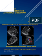 Radiologie Du TD Masses Abd Enfant