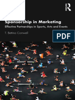 T. Bettina Cornwell - Sponsorship in Marketing - Effective Partnerships in Sports, Arts and Events - B (2020)