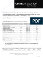 Ficha Técnica GEO-300 PDF