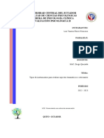 Informe de Los Test de Estrés