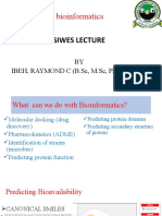 Bioinformatics PRESENTATION
