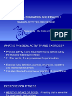 Physical Education and Health 1