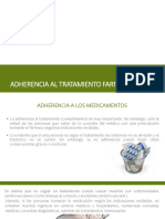 Adherencia Al Tratamiento FARMACOLOGICO