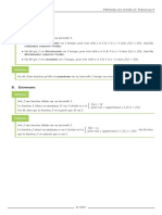 Fiche Revision Pour Terminale S - Etude Fonctions