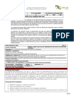 Práctica Demostrativa: Código de Formato #De Versión Fecha de Actualización DAC-PR03-F02-8.1.2 0 20 NOV 2021