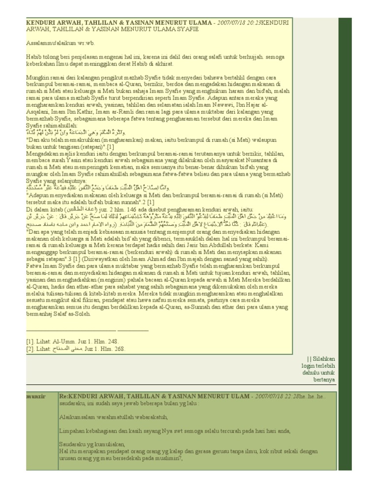 Kenduri Arwah Pdf